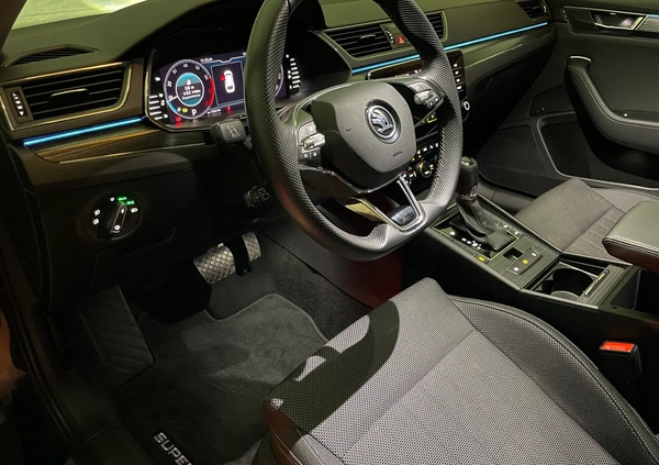 Skoda Superb cena 99900 przebieg: 139922, rok produkcji 2021 z Brześć Kujawski małe 232